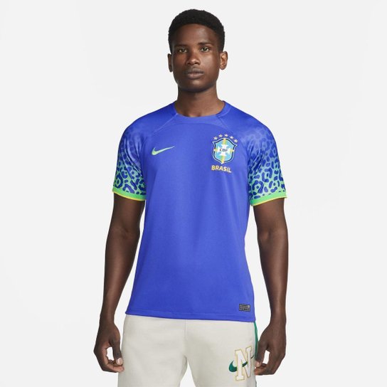 Camisa Nike Brasil II 2022/23 Torcedor Pro Masculina - Azul é ruim? Camisa Nike Brasil II 2022/23 Torcedor Pro Masculina - Azul é boa?