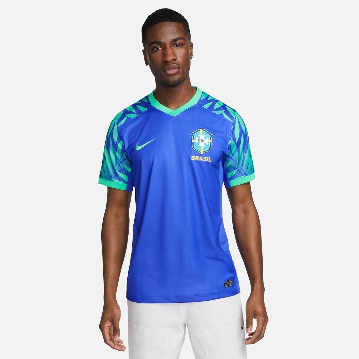 Camisa Nike Brasil II 2023/25 Torcedor Pro Masculina Menor preço em Camisa Nike Brasil II 2023/25 Torcedor Pro Masculina