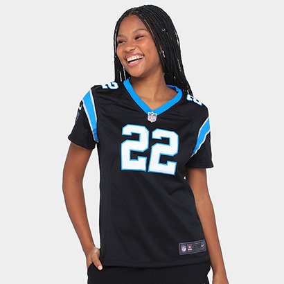 Camisa Nike Carolina Panthers Mccaffrey 22 Game Team Colour Jersey - Player Feminina - Feminino