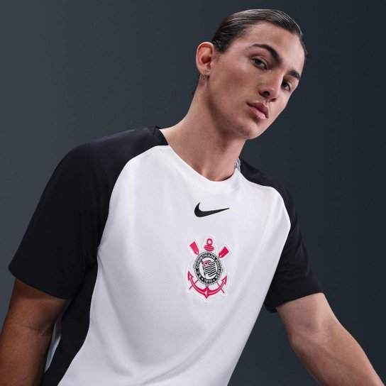 Camisa Nike Corinthians I 2025/26 Torcedor Pro Masculina