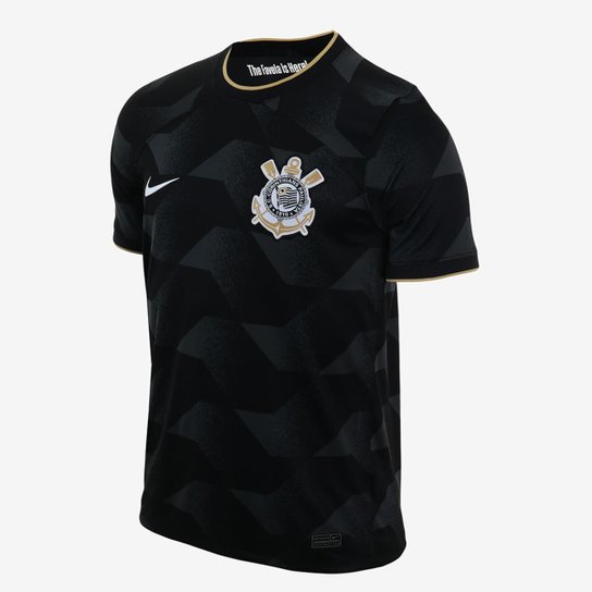 Camisa Nike Corinthians II 2022/2023 Torcedor Pro Masculina - Cinza Menor preço em Camisa Nike Corinthians II 2022/2023 Torcedor Pro Masculina - Cinza