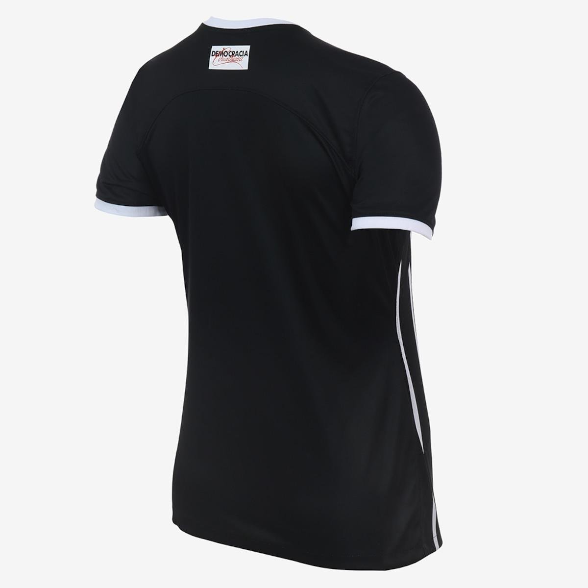 Camisa Nike Corinthians II 2023 24 Torcedora Pro Feminina Preto