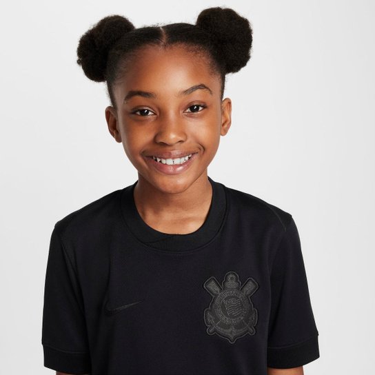 Camisa Nike Corinthians II 2024/25 Torcedor Pro Infantil