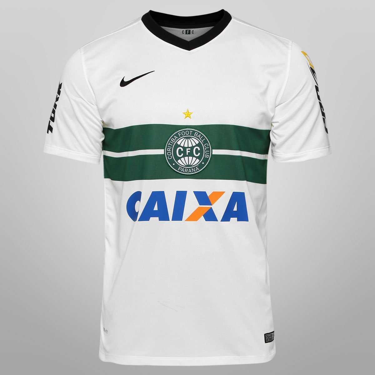 Camisa Nike Coritiba I 14/15 s/nº - c/ Patrocinador ...