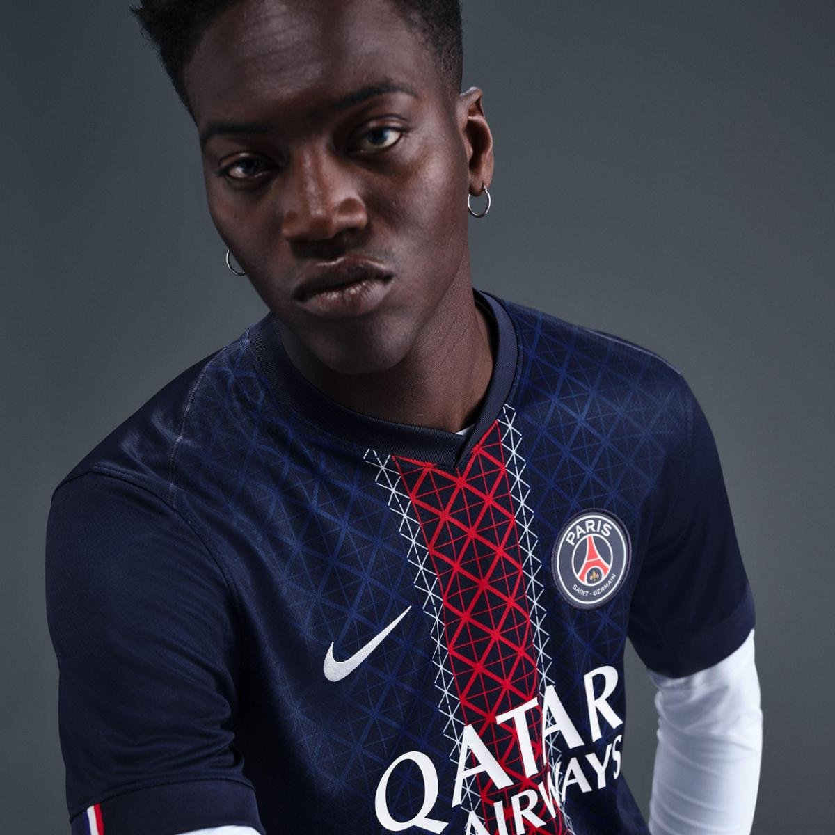 Camisa Nike Paris Saint-Germain I 2025/26 Torcedor Pro Masculina