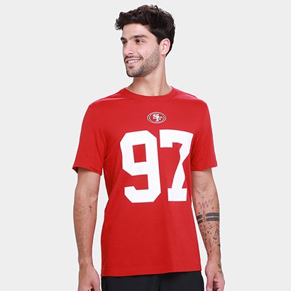 Camisa Nike San Francisco 49ers Nick Bosa 97 Name & Number Masculina - Masculino