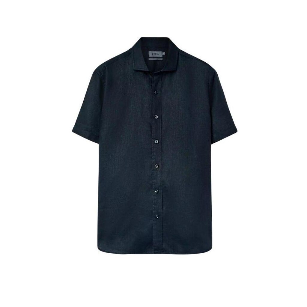 Camisa Oficina Reserva Linho Preto