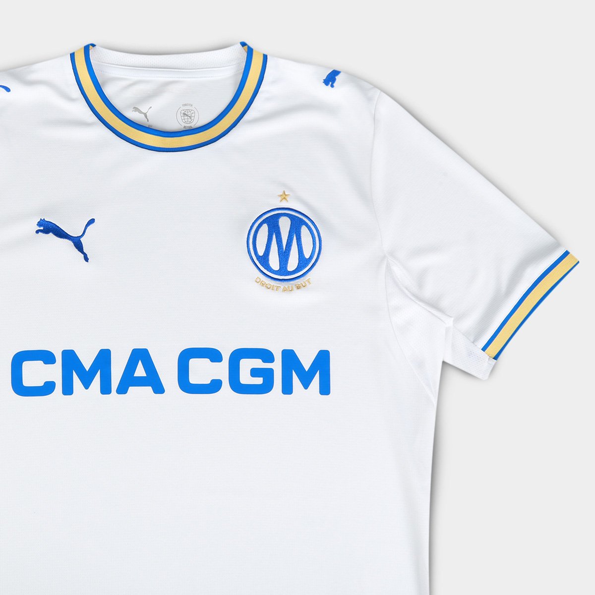 Camisa Olympique de Marseille Home 26/27 s/n Torcedor Puma Masculina - 8