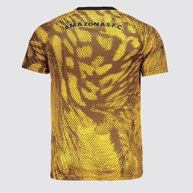 Camisa Onça Amazonas Aquecimento Atleta 2025 Masculina