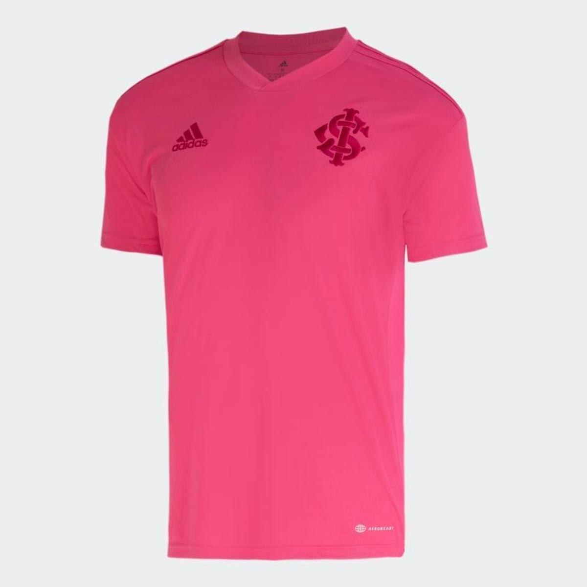 Camisa Outubro Internacional | adidas GB3516 - Rosa | Netshoes