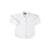 Camisa Oversize em Tricoline Juvenil Gloss - Branco