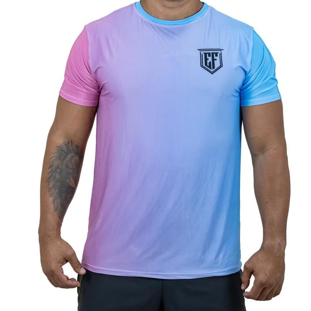 Camisa p Treino UV - Enforce Fitness Masc  - TAM G