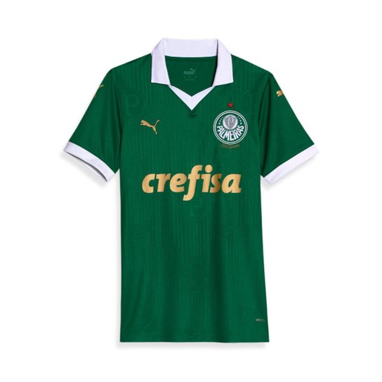 Camisa Palmeiras 1 HOME Torcedor Feminina 24/25