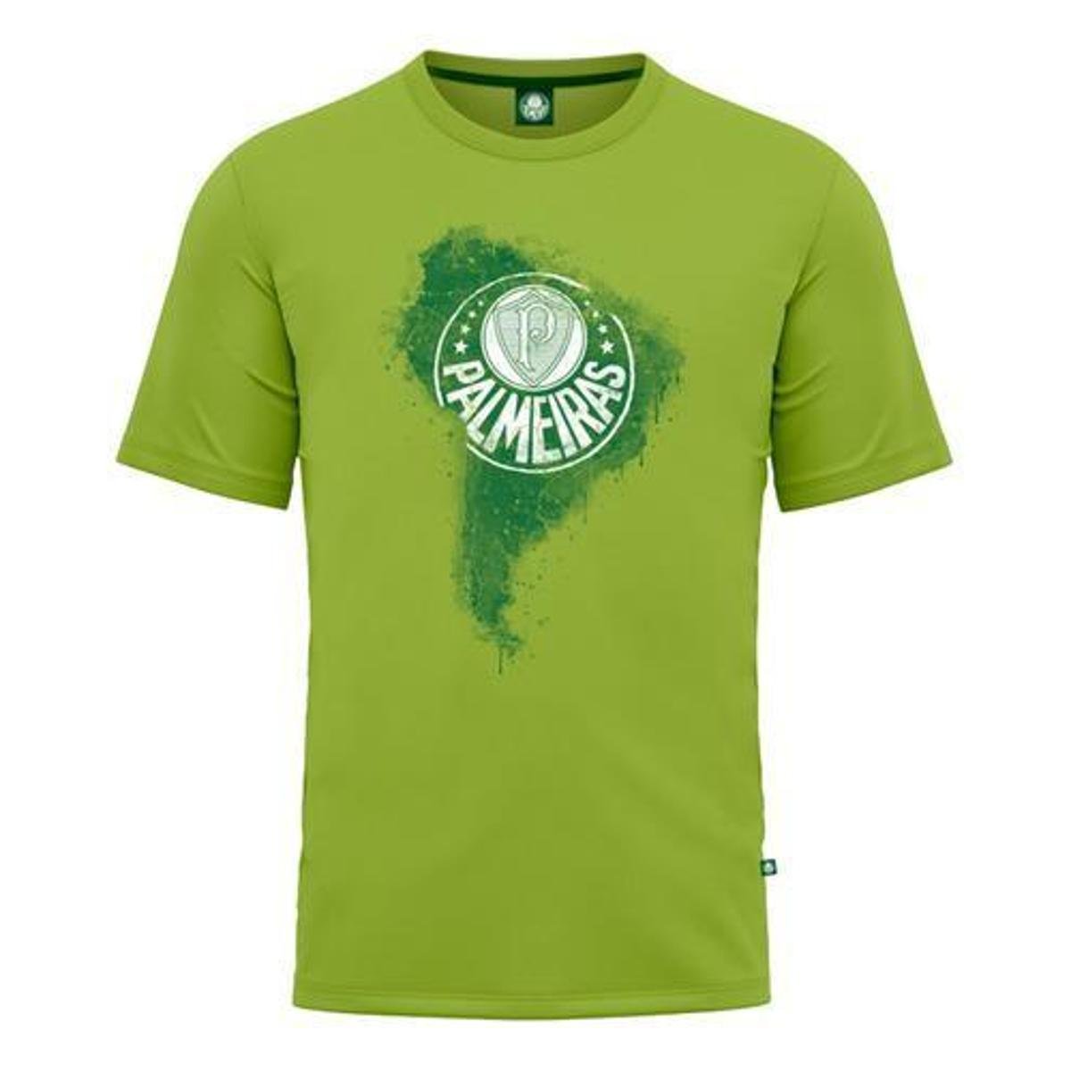 Camisa Palmeiras América Classic Verde Masculina Licenciada Menor preço em Camisa Palmeiras América Classic Verde Masculina Licenciada