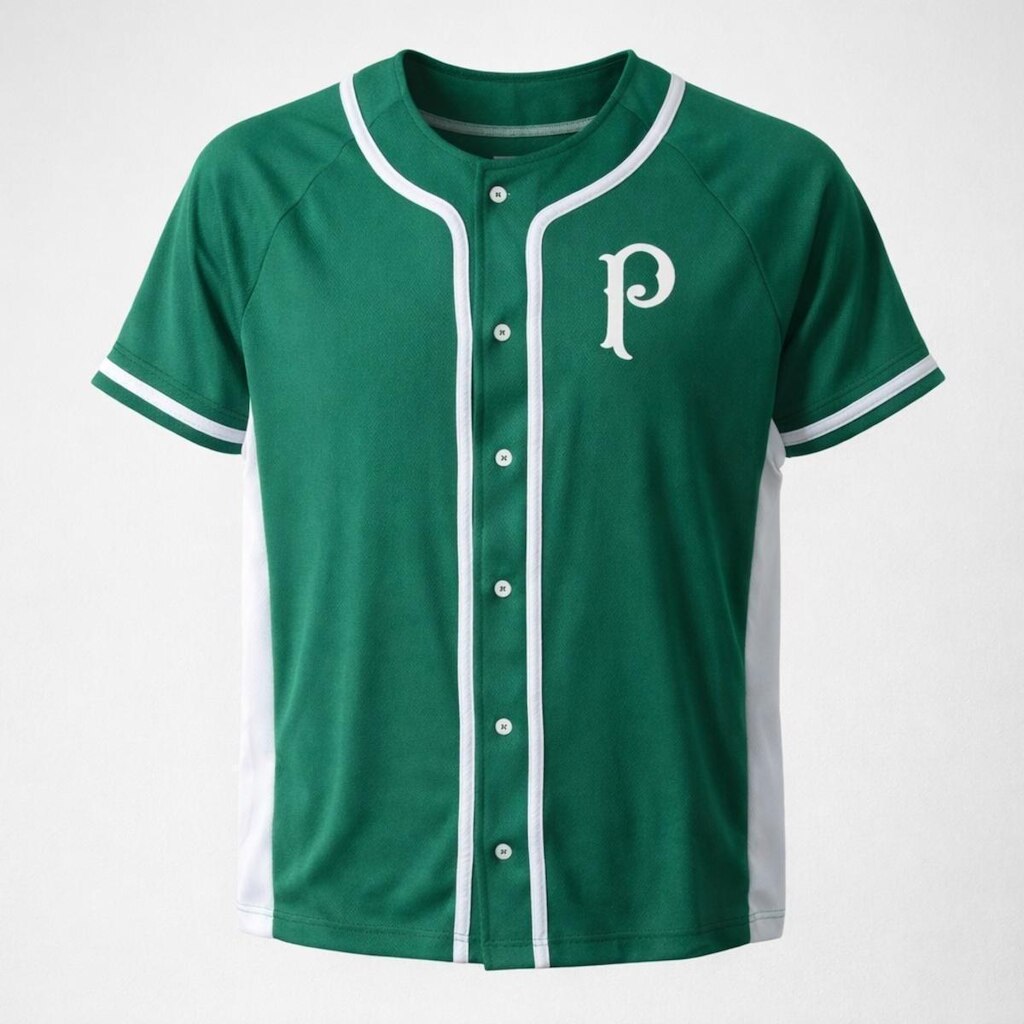 Camisa Palmeiras Baseball Verde - Masculino
