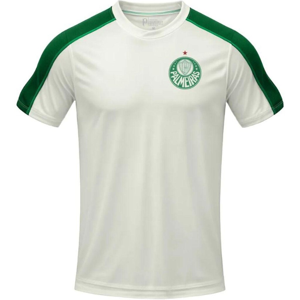 Camisa Palmeiras Challenge II Bege Oficial Licenciada