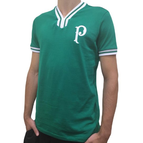 Camisa Palmeiras Edição Retrô Palestra Masculina Oficial - Verde Menor preço em Camisa Palmeiras Edição Retrô Palestra Masculina Oficial - Verde