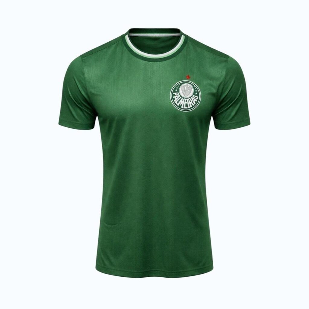 Camisa Palmeiras Home Torcedor Casual Oficial Verdão