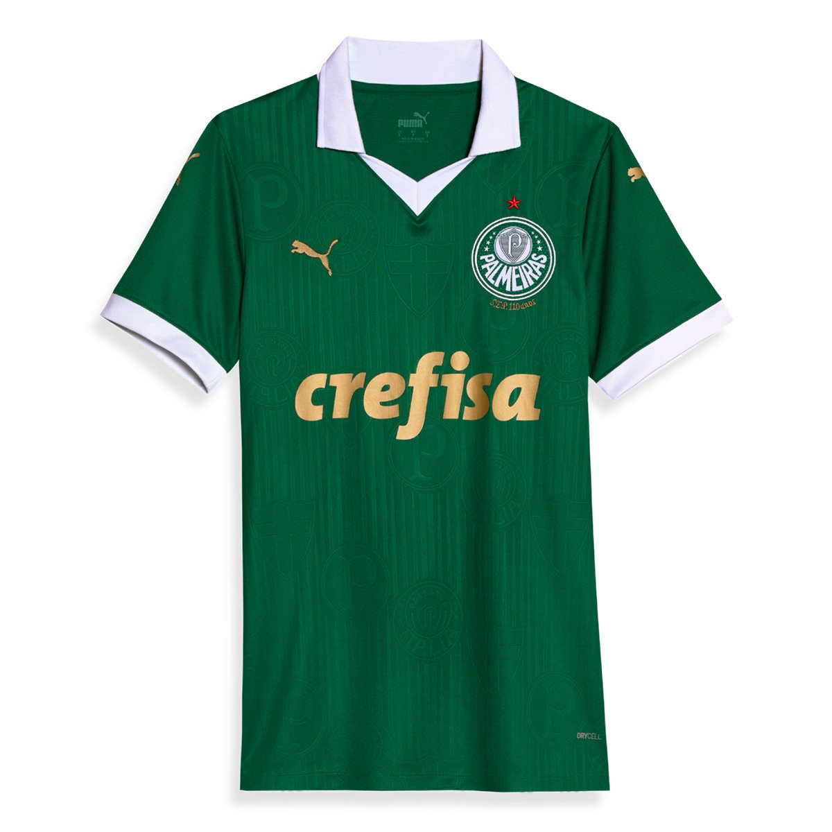 Camisa Palmeiras I 24/25 sn° Torcedor Puma Feminina Menor preço em Camisa Palmeiras I 24/25 sn° Torcedor Puma Feminina