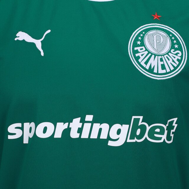 Camisa Palmeiras I 26/27 s/n Torcedor Puma Masculina