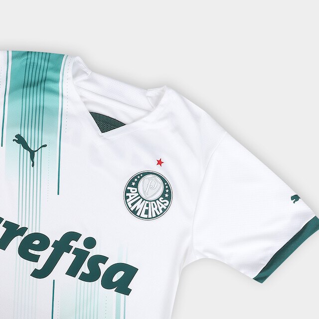 Camisa Palmeiras II 23/24 s/ nº Torcedor Puma Masculina