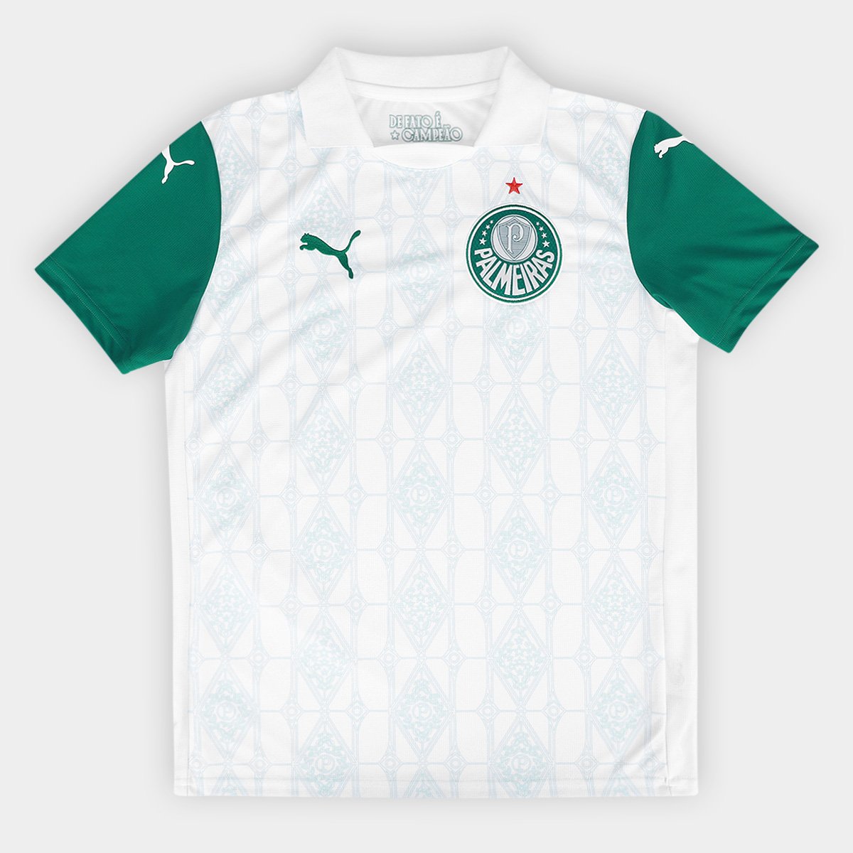 Camisa Palmeiras II 25/26 s/n Torcedor Puma Infantil Menor preço em Camisa Palmeiras II 25/26 s/n Torcedor Puma Infantil