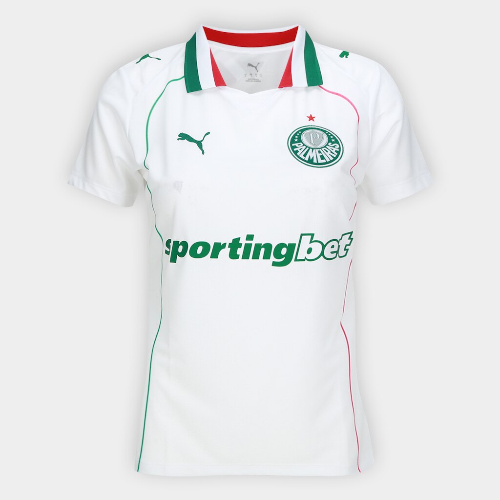 Camisa Palmeiras II 26/27 s/n Torcedor Puma Feminina