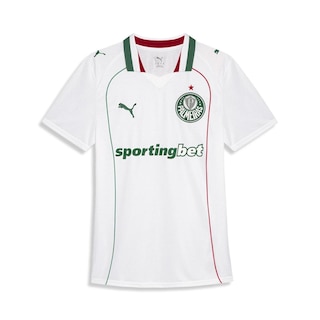 Camisa Palmeiras II 26/27 s/n Torcedor Puma Masculina - Branco