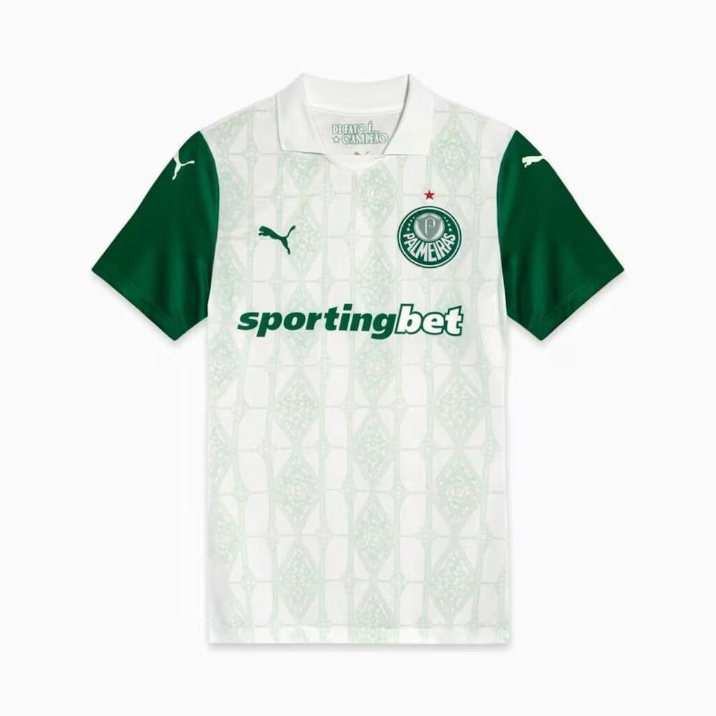 Camisa Palmeiras II Puma 25/26 Feminina Branca