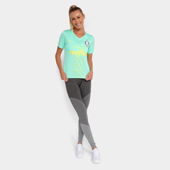 Camisa Palmeiras III 22/23 s/n° Torcedor Puma Feminina