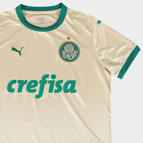 Camisa Palmeiras III 24/25 sn° Jogador Puma Feminina