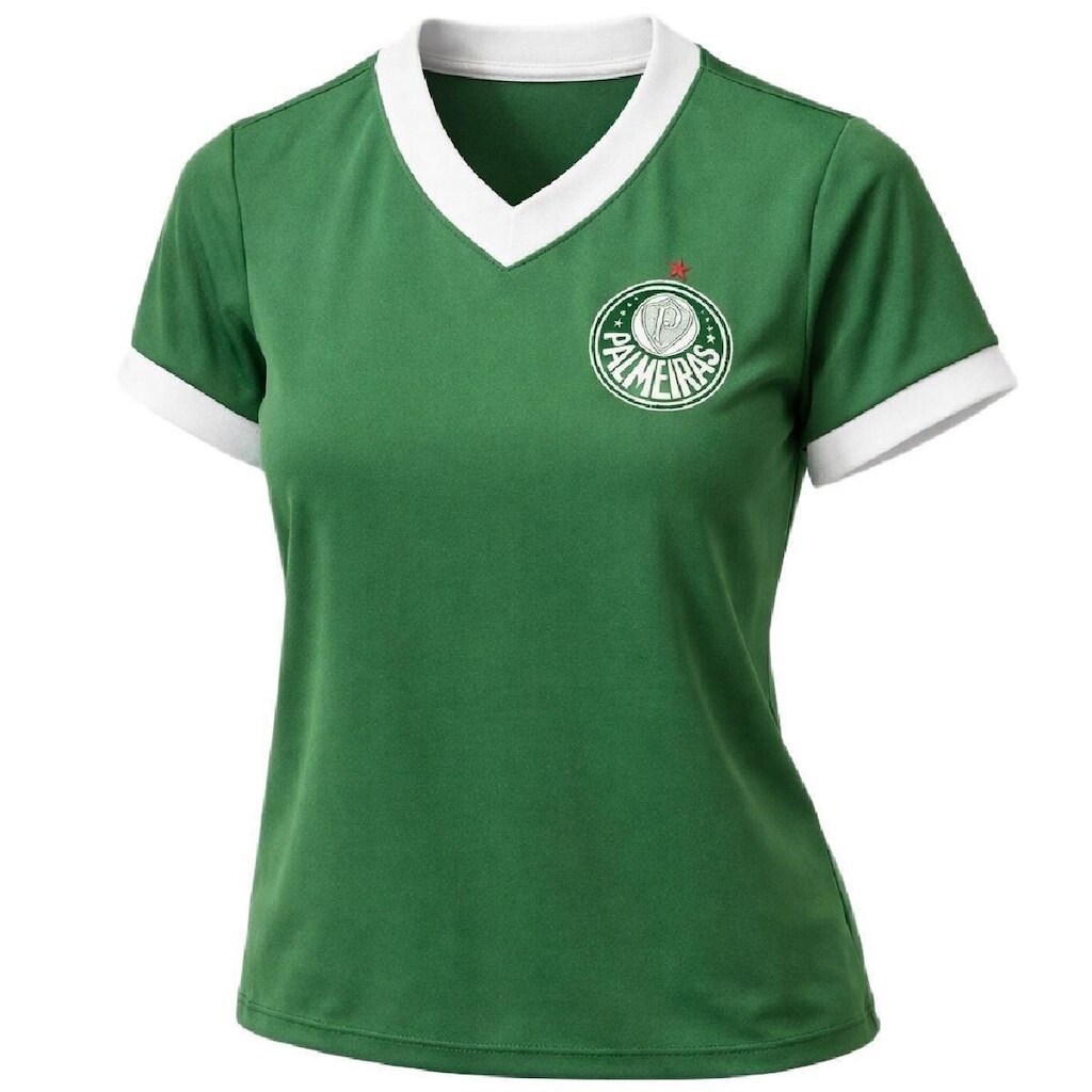 Camisa Palmeiras Line Verde - Feminino