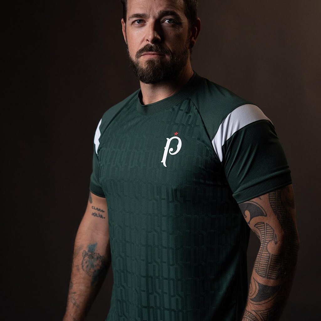 Camisa Palmeiras Palestra Monograma Masculina