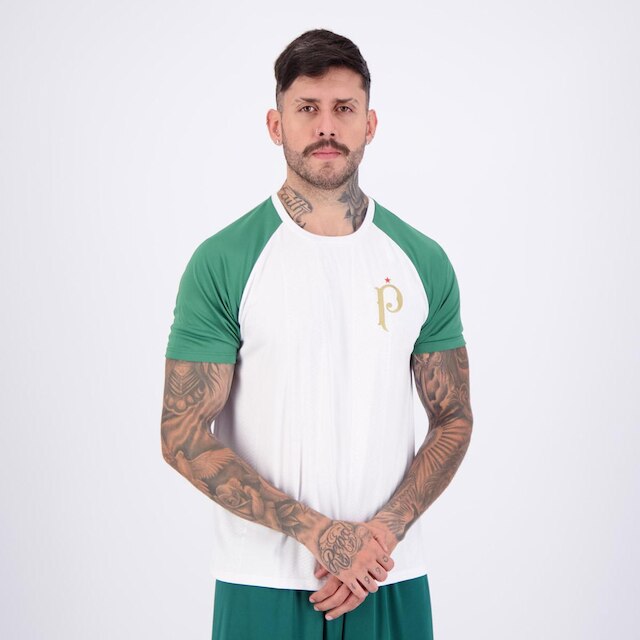 Camisa Palmeiras Palestra Raglan Masculina