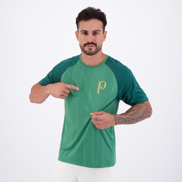 Camisa Palmeiras Palestra Raglan Masculina