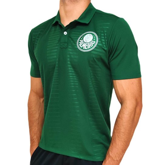 Camisa Palmeiras Polo Palestra Away - Masculino - Verde Menor preço em Camisa Palmeiras Polo Palestra Away - Masculino - Verde