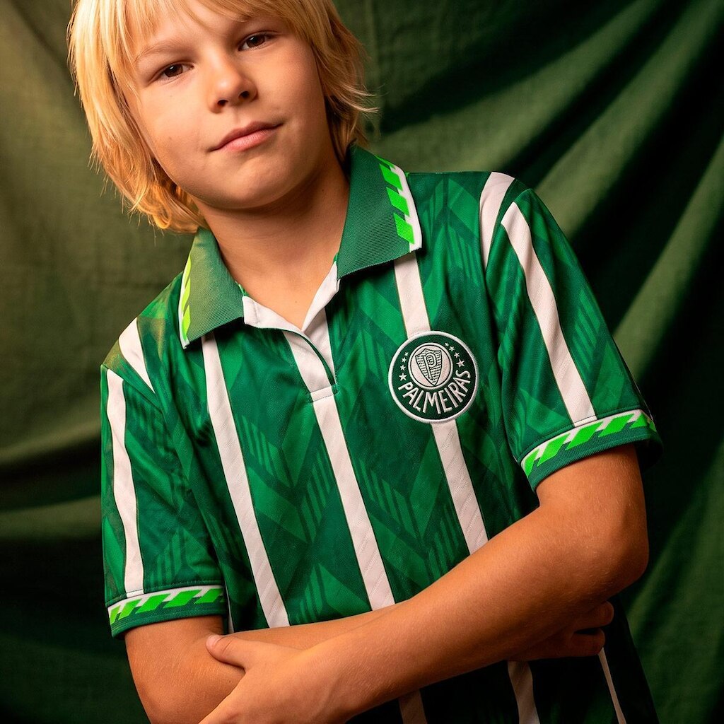 Camisa Palmeiras Retrô 1996 Infantil Juvenil Unissex