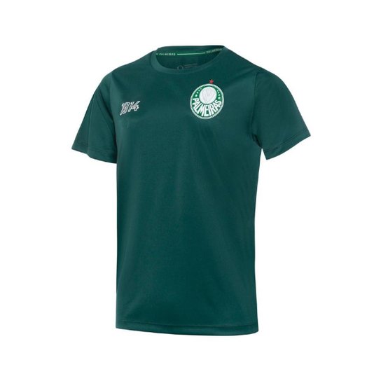 Camisa Palmeiras Símbolo 1914 II - Infantil - Verde Menor preço em Camisa Palmeiras Símbolo 1914 II - Infantil - Verde
