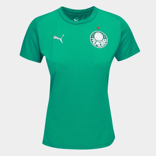 Camisa Palmeiras Treino 25/26 s/n Torcedor W Puma Feminina