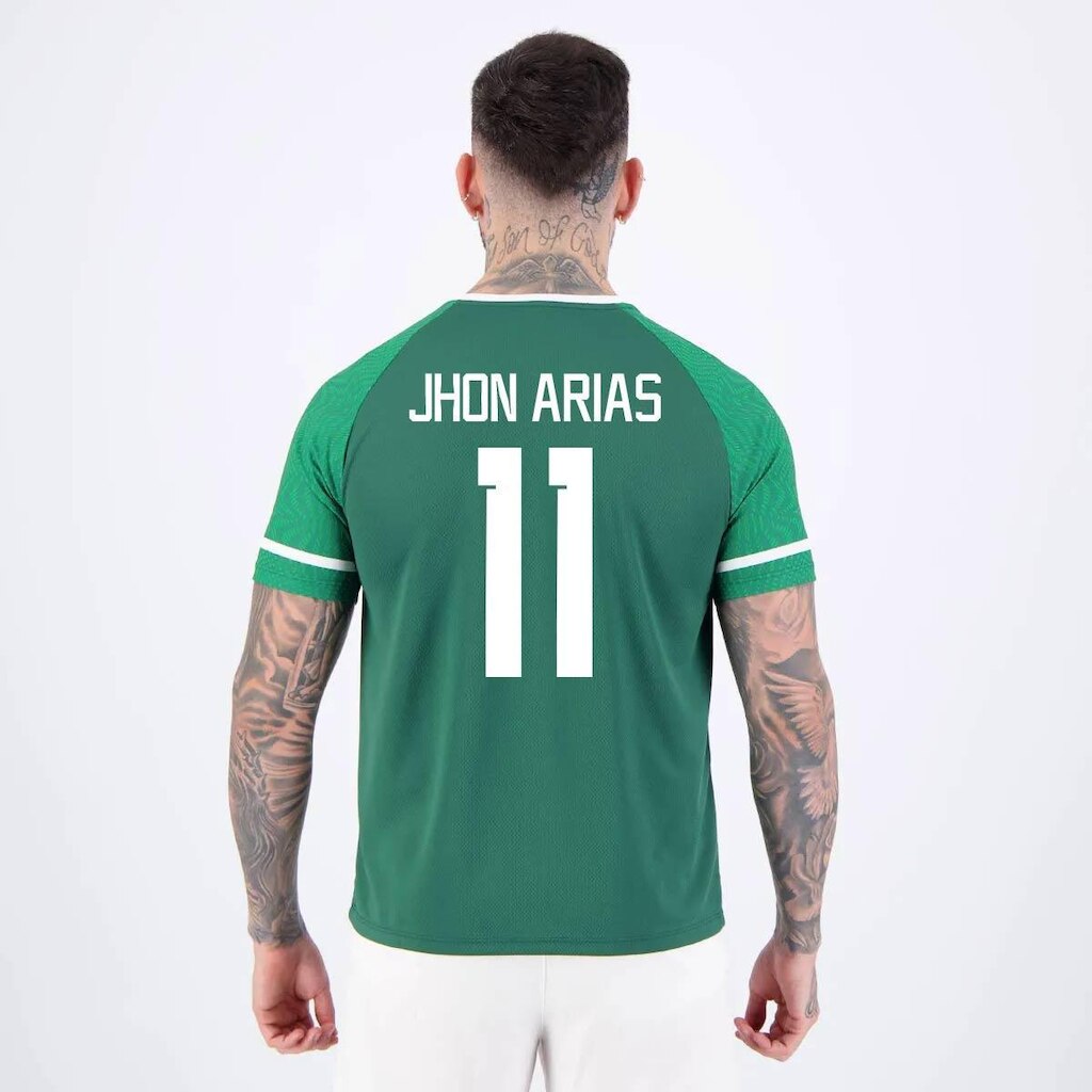 Camisa Palmeiras Verdão Escudo 11 Jhon Arias