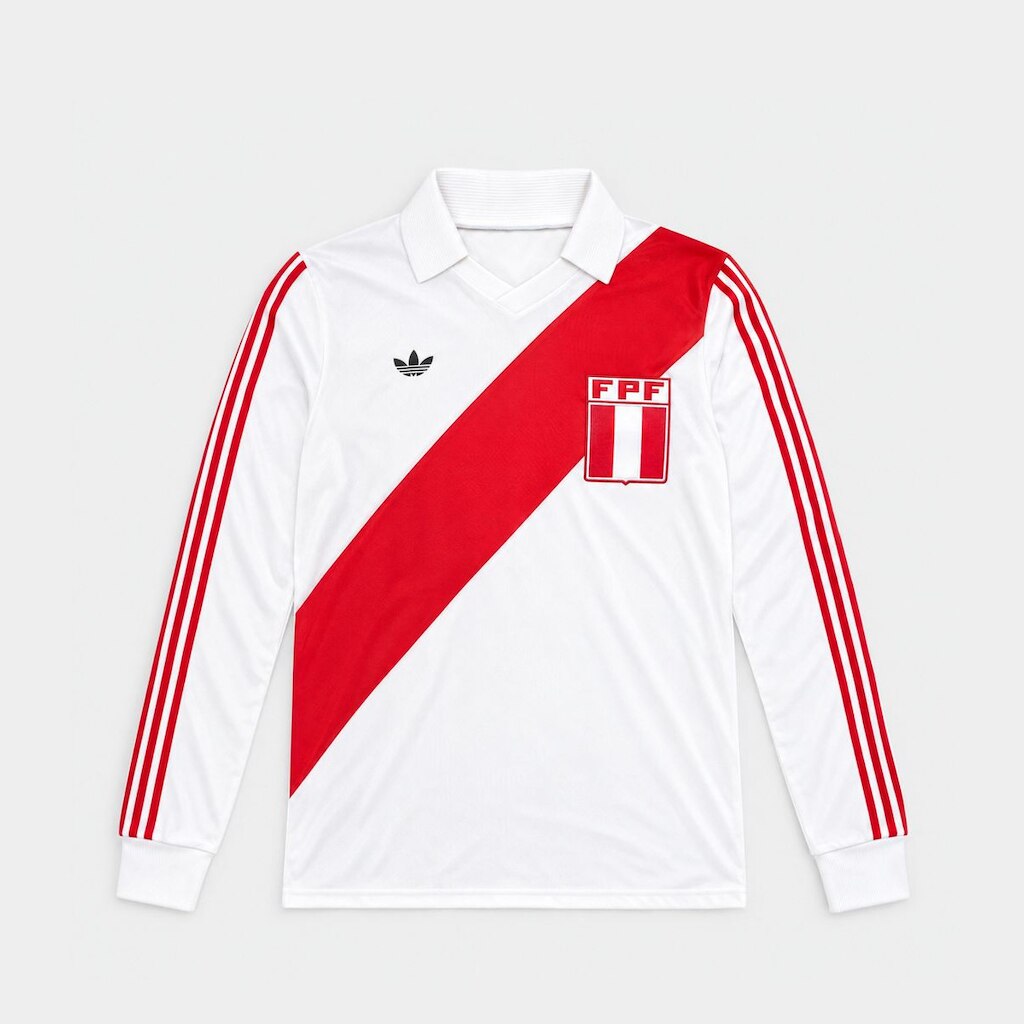 Camisa Peru 1978 Adidas Masculina