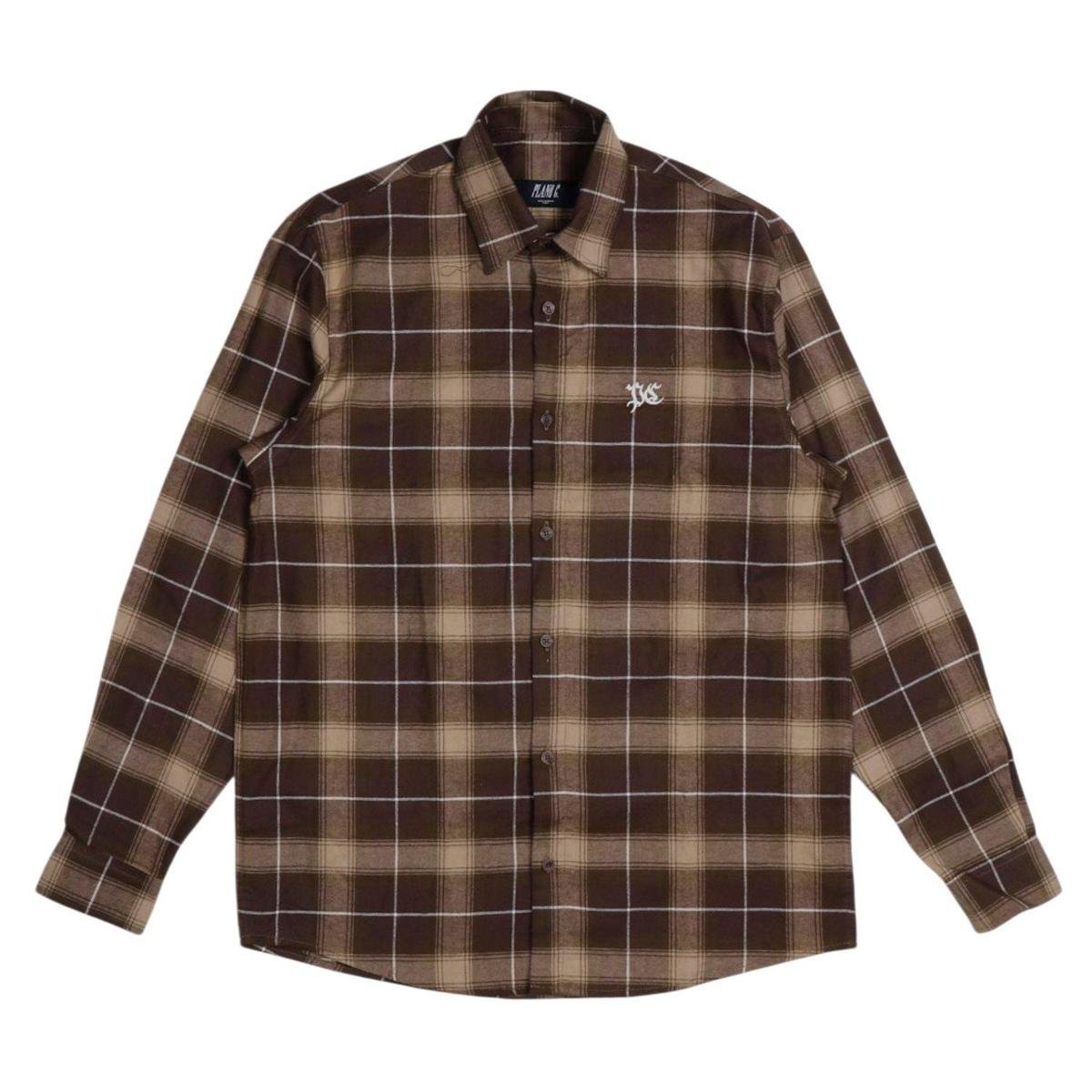 Camisa Plano C. Dryland Flannel Marrom