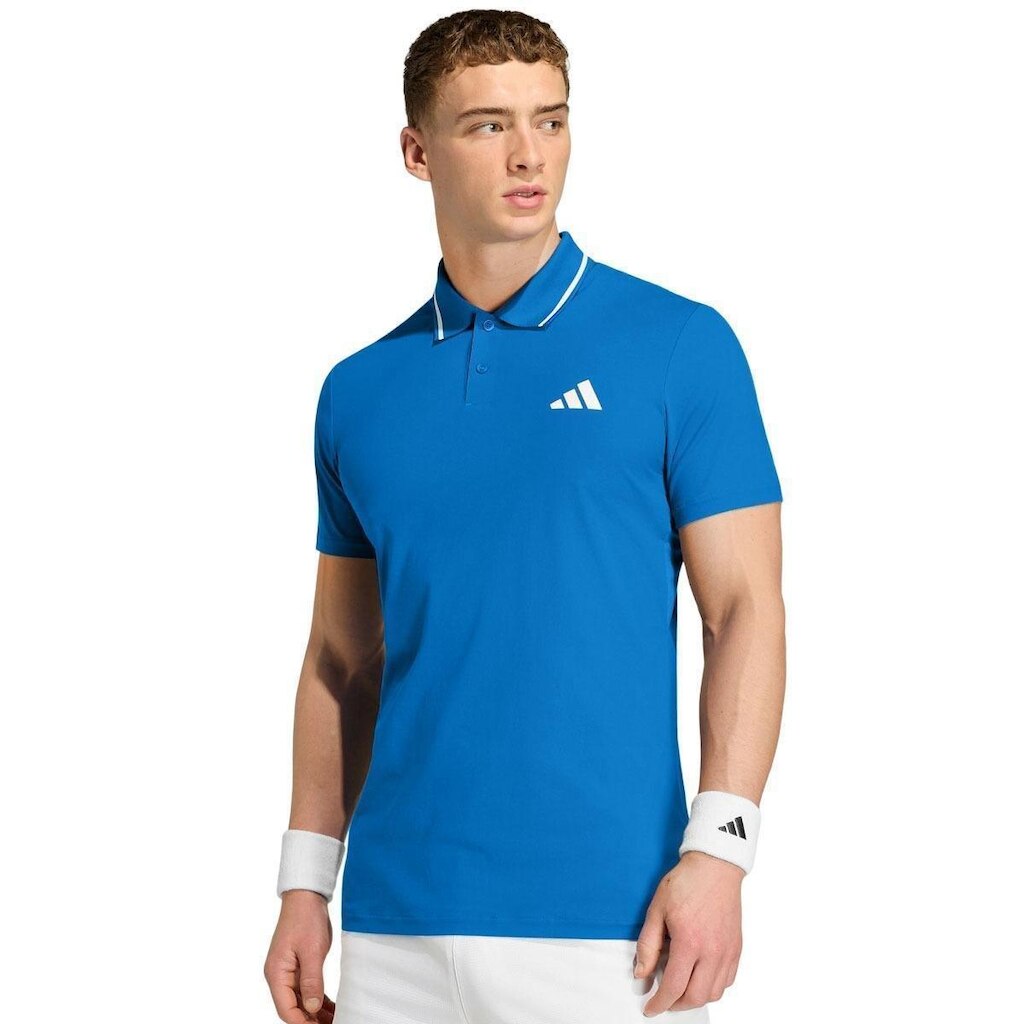Camisa Polo Adidas Climacool Freelift Pro Azul