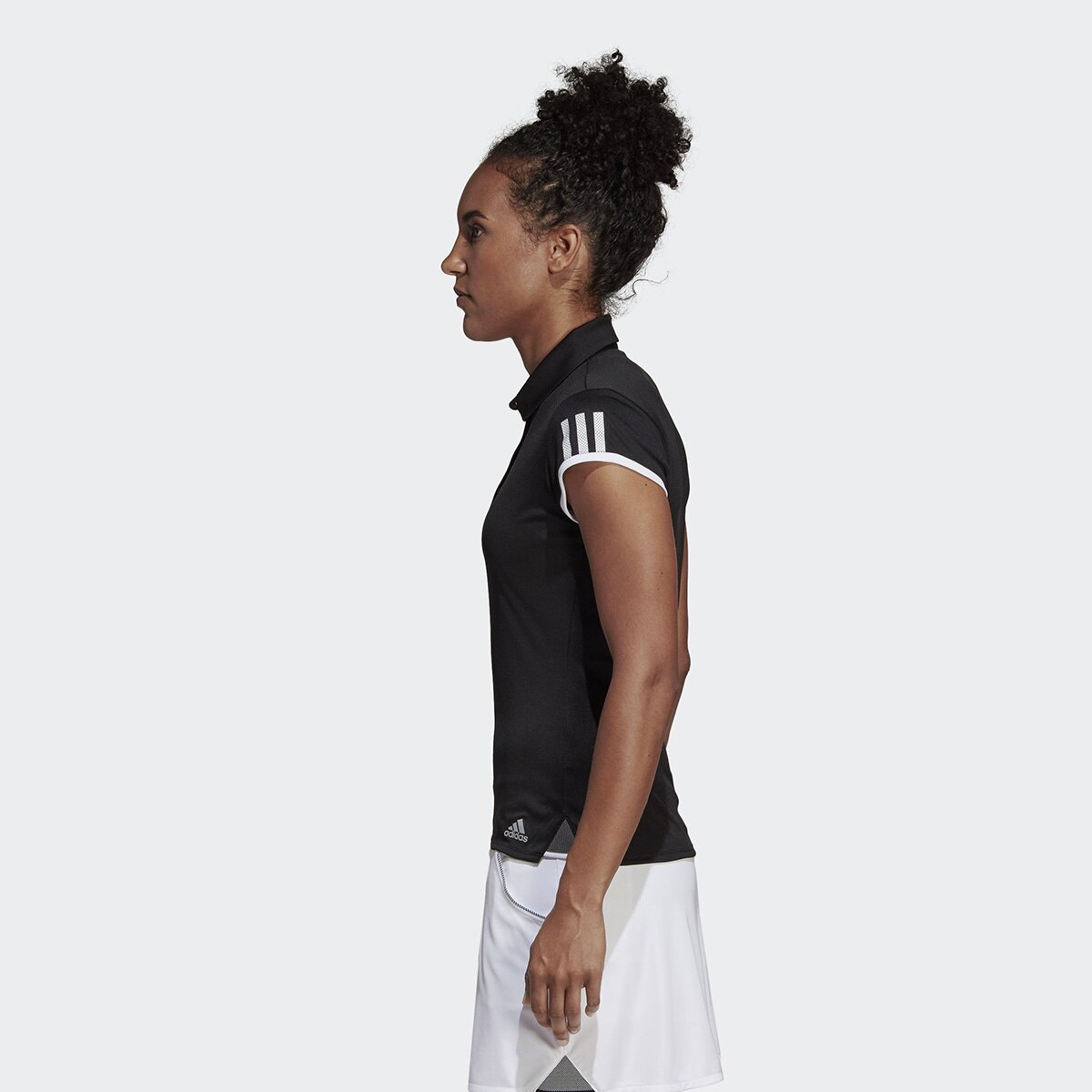 camiseta adidas club 3 stripes feminina