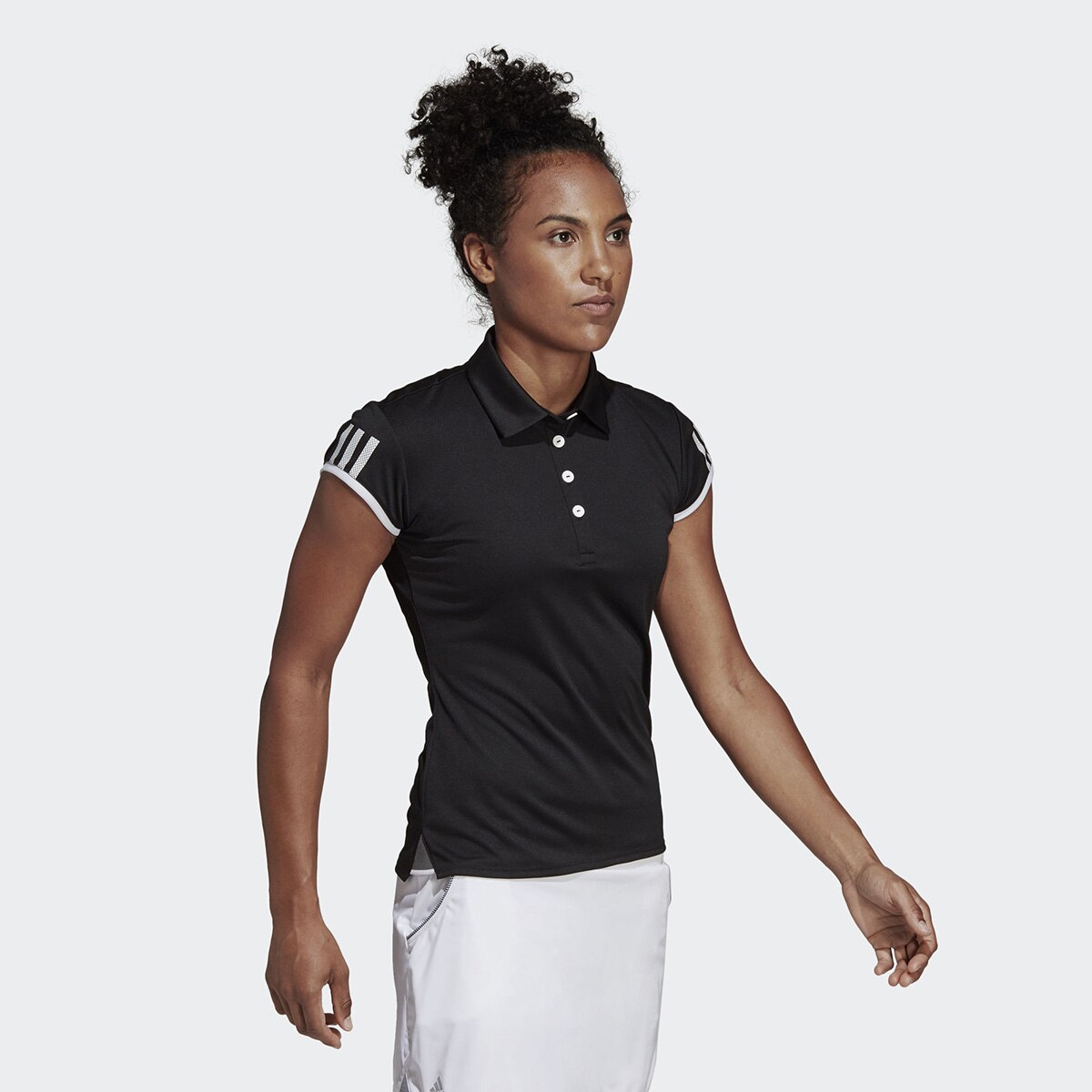 camiseta adidas club 3 stripes feminina