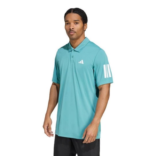 Camisa Polo Adidas Club Tennis Três Listras Masculina