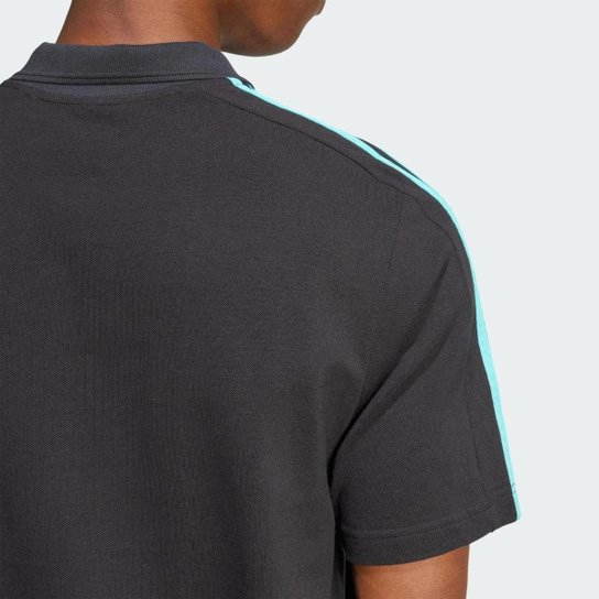 Camisa Polo Adidas Mercedes Amg Petronas Fórmula 1 Team Dna Masculino