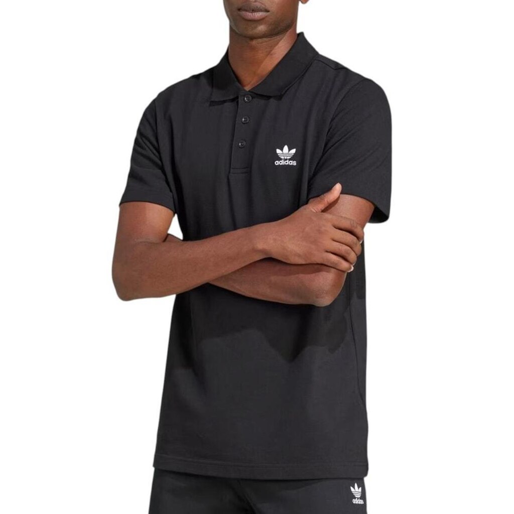 Camisa Polo Adidas Trefoil Essentials Black
