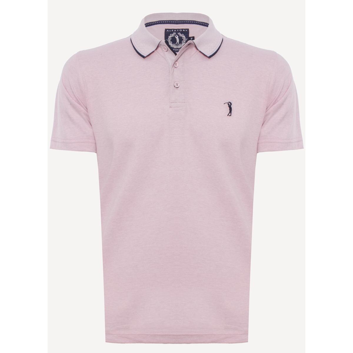 camisa polo aleatory netshoes