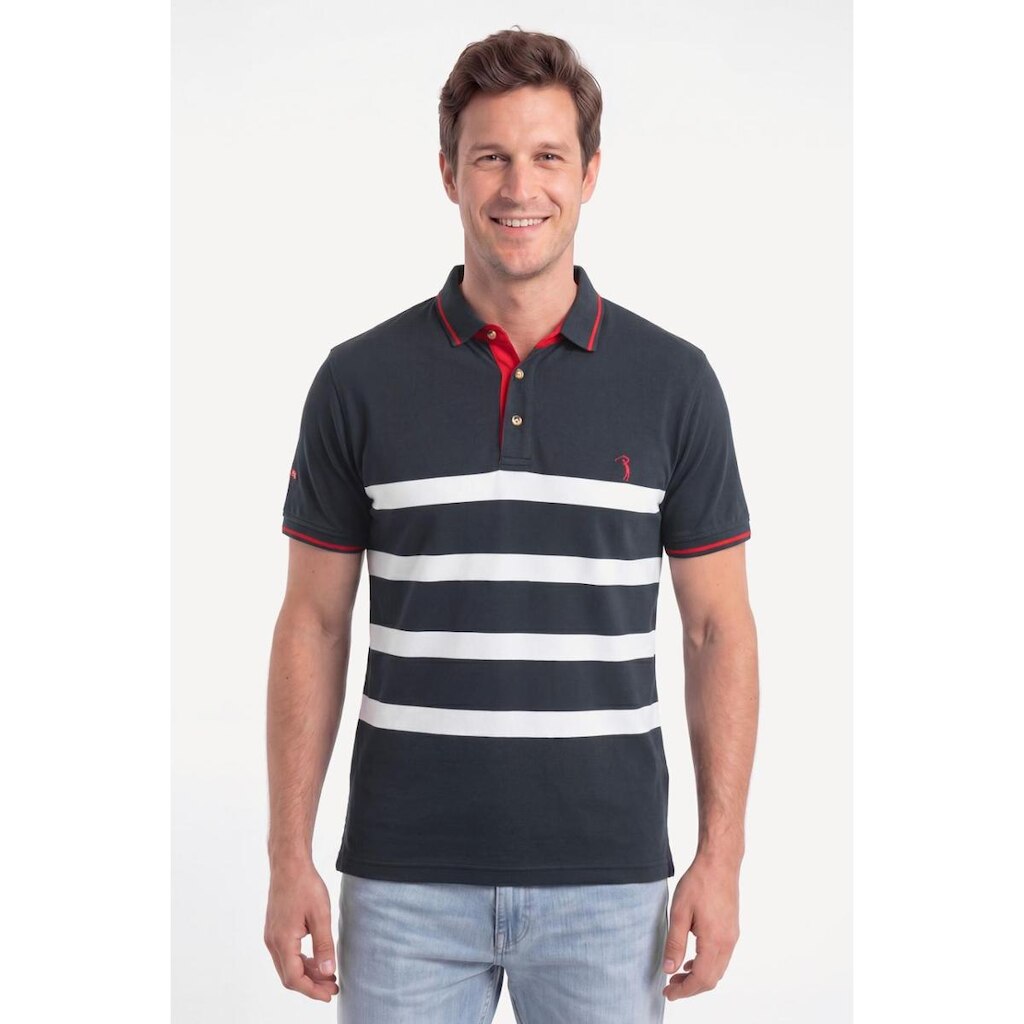 Camisa Polo Aleatory Listrada Preston Marinho